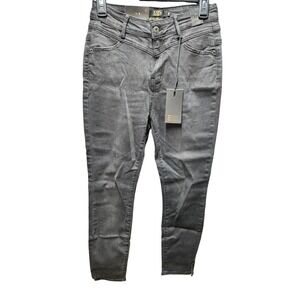 L&B Lucky & Blessed Women's Gray Wash Skinny Leg Jeans Size 6